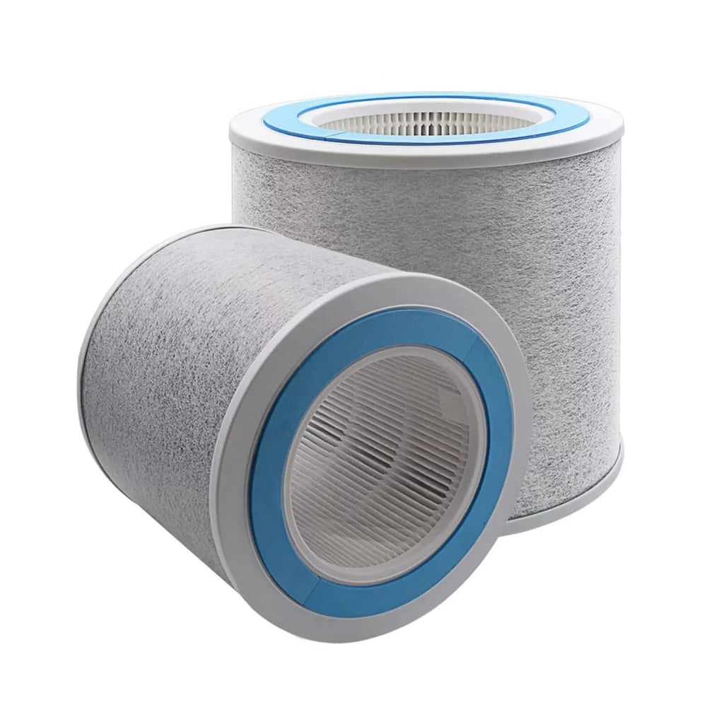 HP100 HE1FKBAS,Pack Grade 2 of Shark #HE1FKPET, HEPA Replacement Air H13 Purifier, Filter Particles, for HC452 True Replace 99.97% for of HP102 & Part