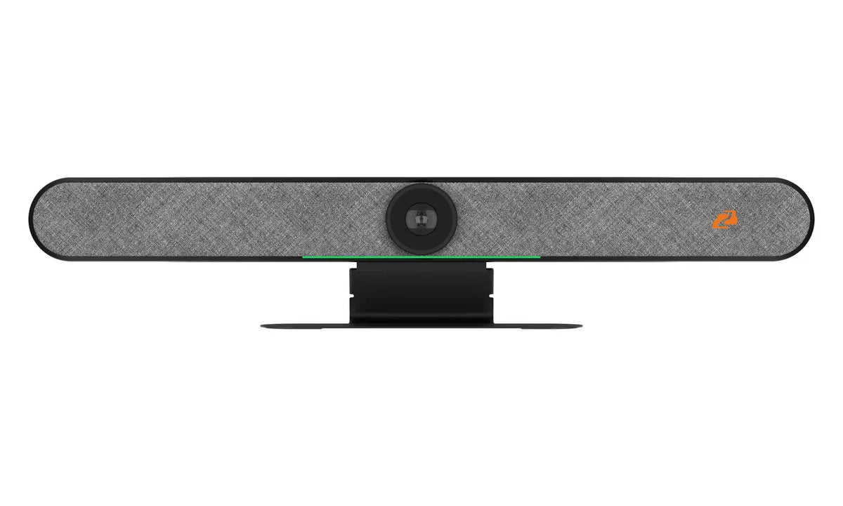 4K UHD All-In-One Auto 20W BZBGEAR Bar Video HDMI/USB-C Intelligent Tracking (Black) and with Speakers/6-MEMS Microphones