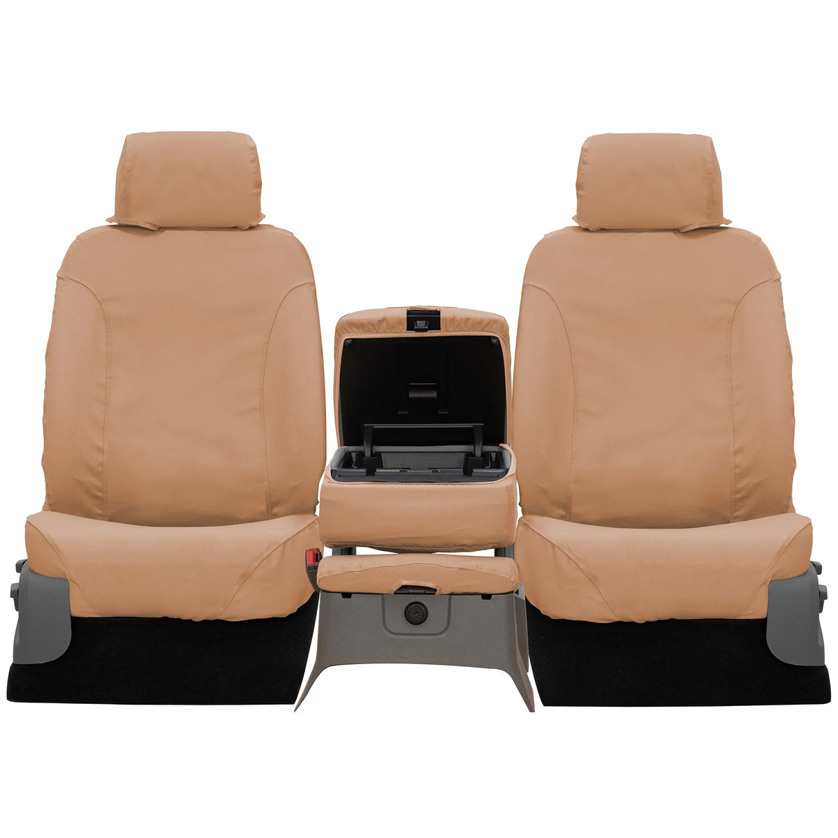 Seat Fit 2013-2014 F150 SUPER CAB, Models Custom for Cover F150 Row select: Covercraft SeatSaver - Front Select Fits (Tan) 2011-2012 Polycotton F-150