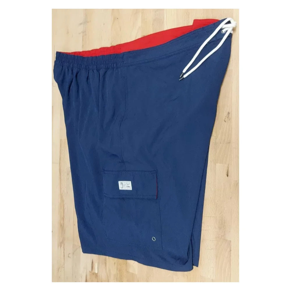 Ralph Trunks Lauren Blue dimension Polo Navy $79.50 Boxers Polyester 4XB Swim