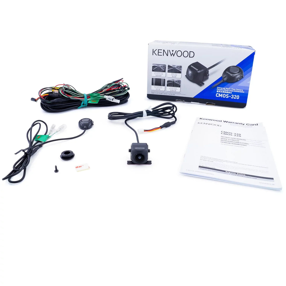 KENWOOD CMOS-320 Camera Multi-Angle Multi-View Rearview
