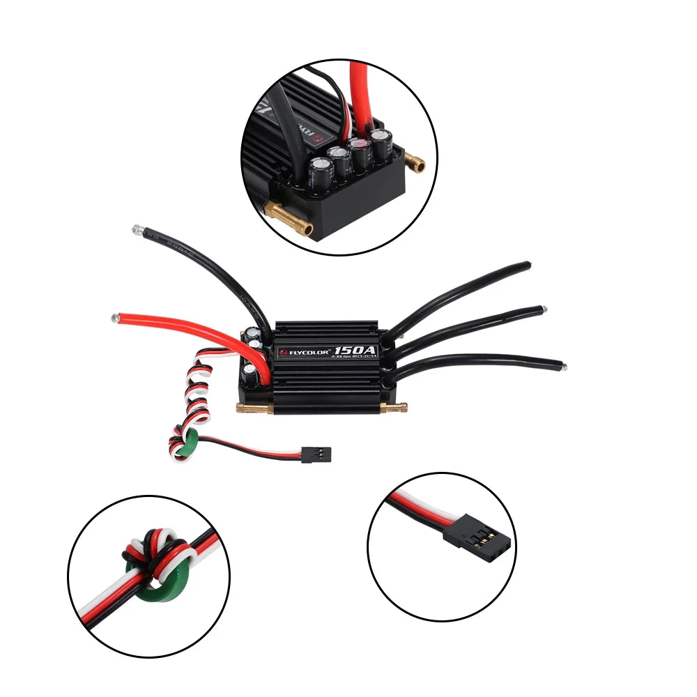 Electronic Pinnaco Boat Brushless BEC Controller for 5.5V/5A RC Speed ESC with