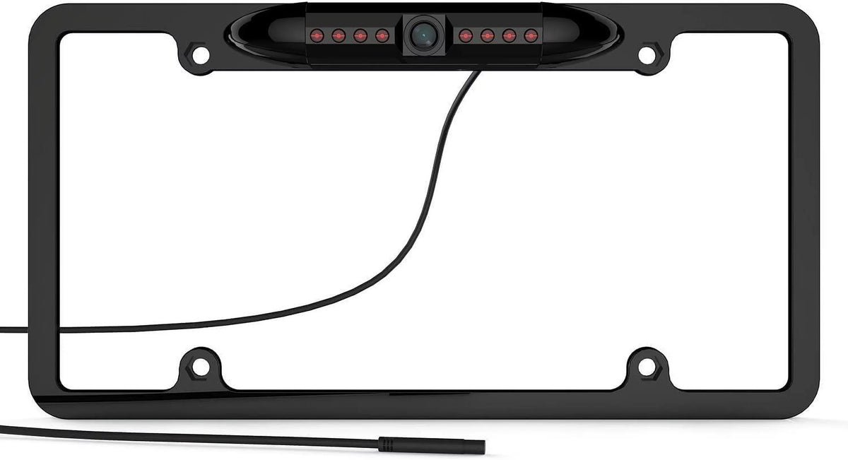 Compatible DMH-160BT AVH-210EX Vision with Backup Rear Plate DMH-100BT License 170° Car Camera Waterproof DMH1770NEX Pioneer View HD Angle Night AVH-2550NEX DMH-WT8600NEX Radio AVH-120BT CAM108