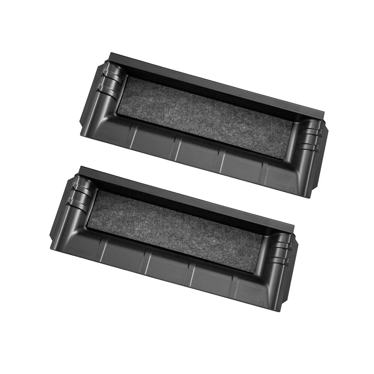 Box Accessories Interior Hidden under Car 2Pieces Storage Tray Hidden Seat Decoration