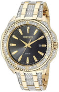 Quartz Stainless Watch SNE458 Steel SOLAR' 'CRYSTAL Seiko Men's Casual