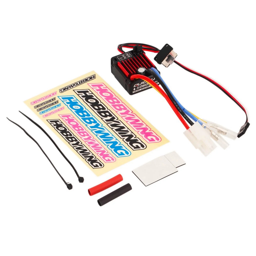 Speed 1060 1/10 60A Brushed for Electronic Controller QuicRun Pinnaco Car HobbyWing ESC RC