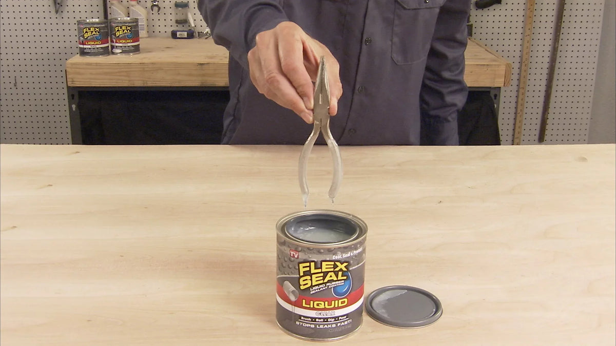 Seal Coating, Gallon, Clear Sealant Rubber 1 Flex Liquid