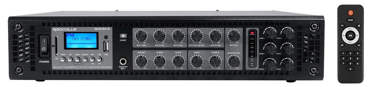Speakers + JBL Control Wall Indoor/exterior 3" Amp 23-1 70v (6) Commercial Black