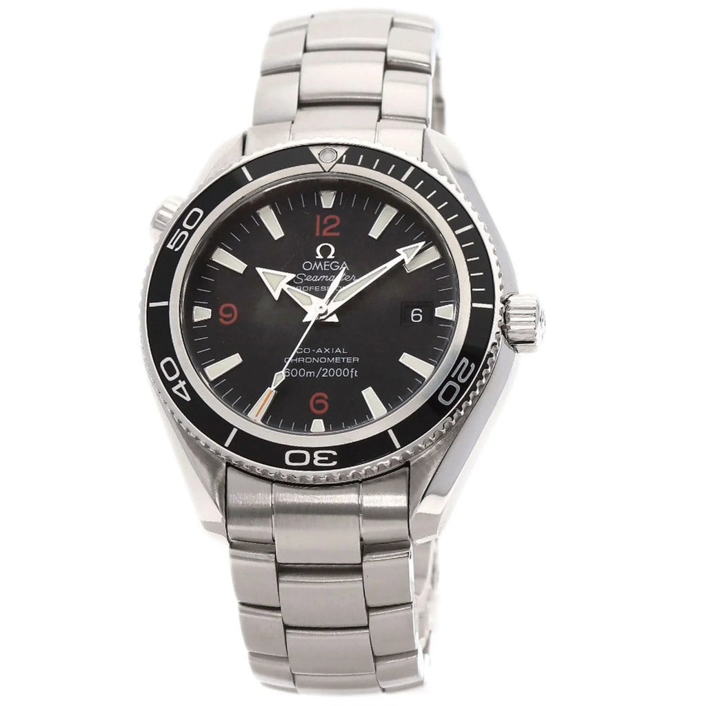 Stainless 2201.51 Men's Co-Axial Ocean Pre-Owned Seamaster Watch Omega (Good) Steel/SS OMEGA Planet