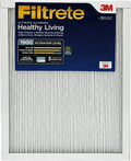 Filters Air Filters, 2 Air Allergen Living Filtrete 1-Inch 1900, MPR Ultimate 13, Filter, Pleated 3-Month MERV Healthy