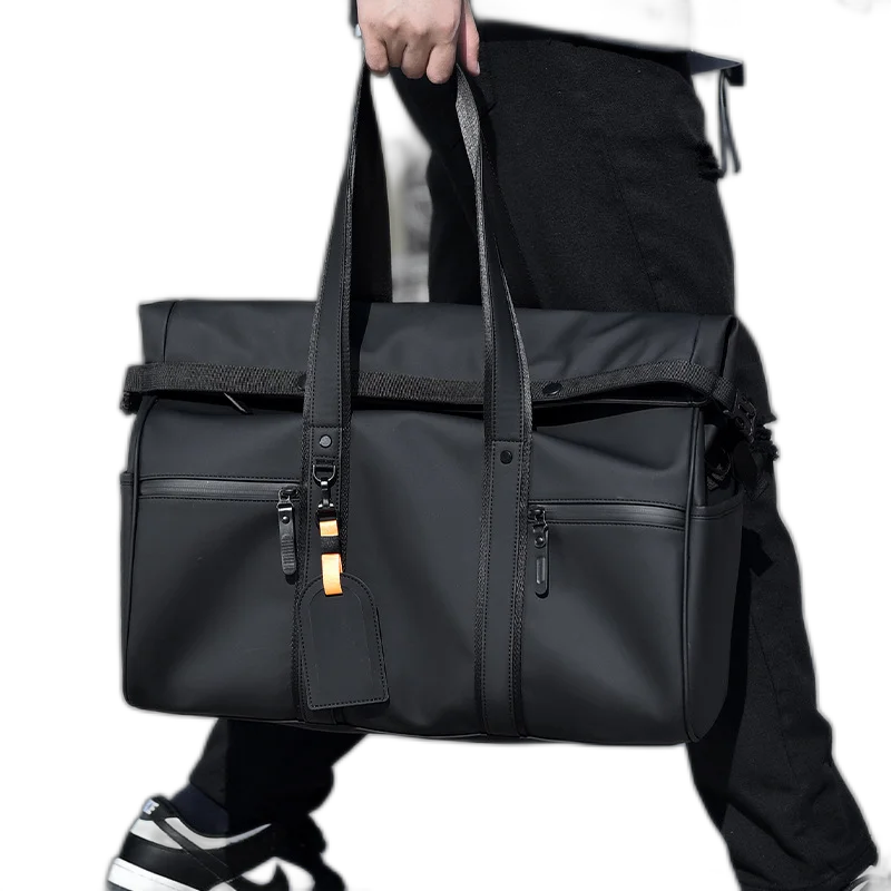 And Fitness Waterproof Sports Women'S Capacity Separation Business And Dry And Men'S Bag Trip Large Handbag Feel Wet Luggage Bag Travel Leather Bag