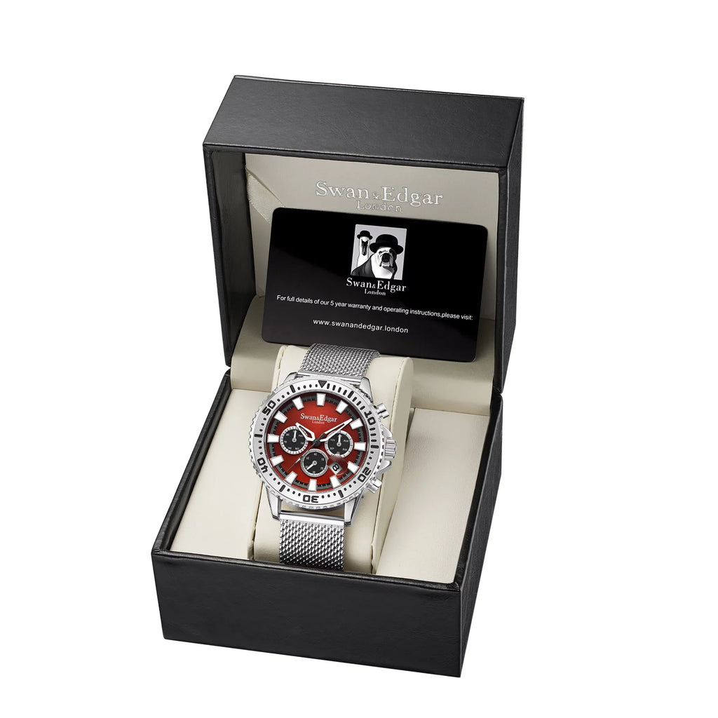 Edition & Red Hand Master Automatic Swan Edgar Steel Assembled Limited