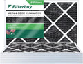 with Eliminator Carbon Activated AC Filters Odor Pleated Filterbuy MERV 8 Air (6-Pack) HVAC Furnace 10x24x1
