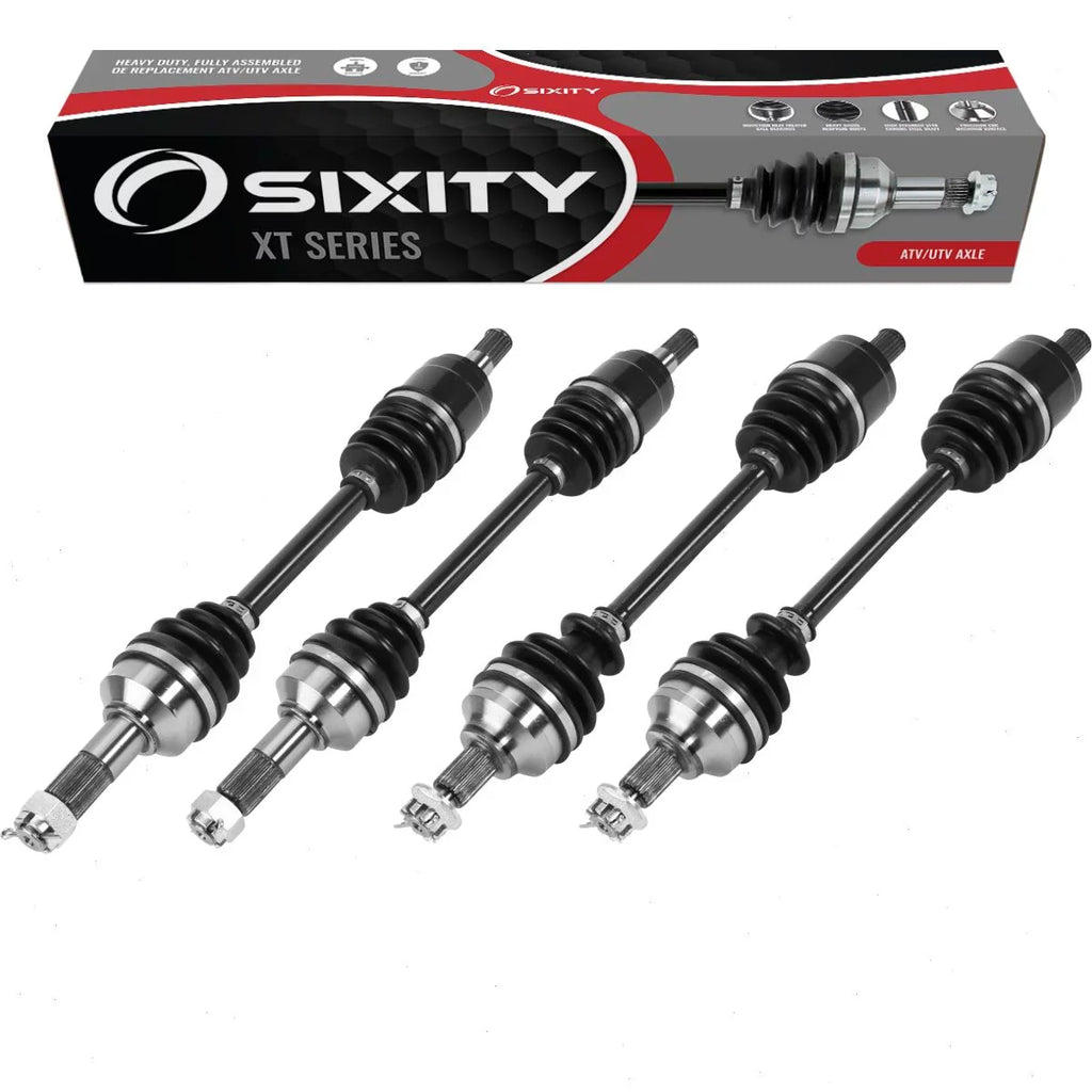 pc DCT Honda 2015-2019 EPS Auto TRX420FA5 Axles TRX420FA6 XT FourTrax Left Rancher 4x4 4 IRS Right with compatible Front Sixity Rear