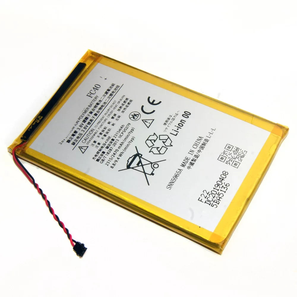 G(2015) 3rd Gen Replacement Moto For G3 TOOL XT1541 Battery FC40 SNN5965A Motorola