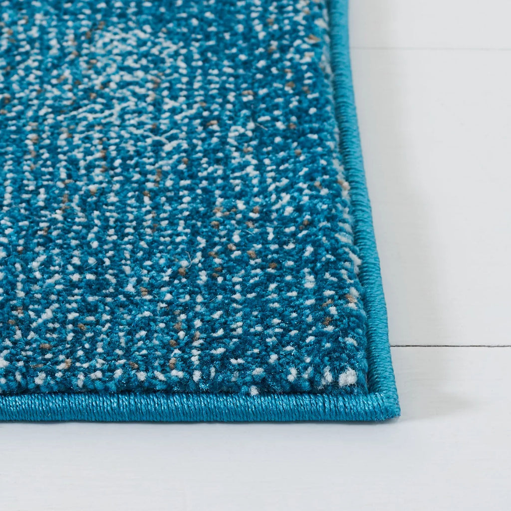 Nazca Glacier 5', Rug, Blue/Gold 2'7" SAFAVIEH Abstract x Area