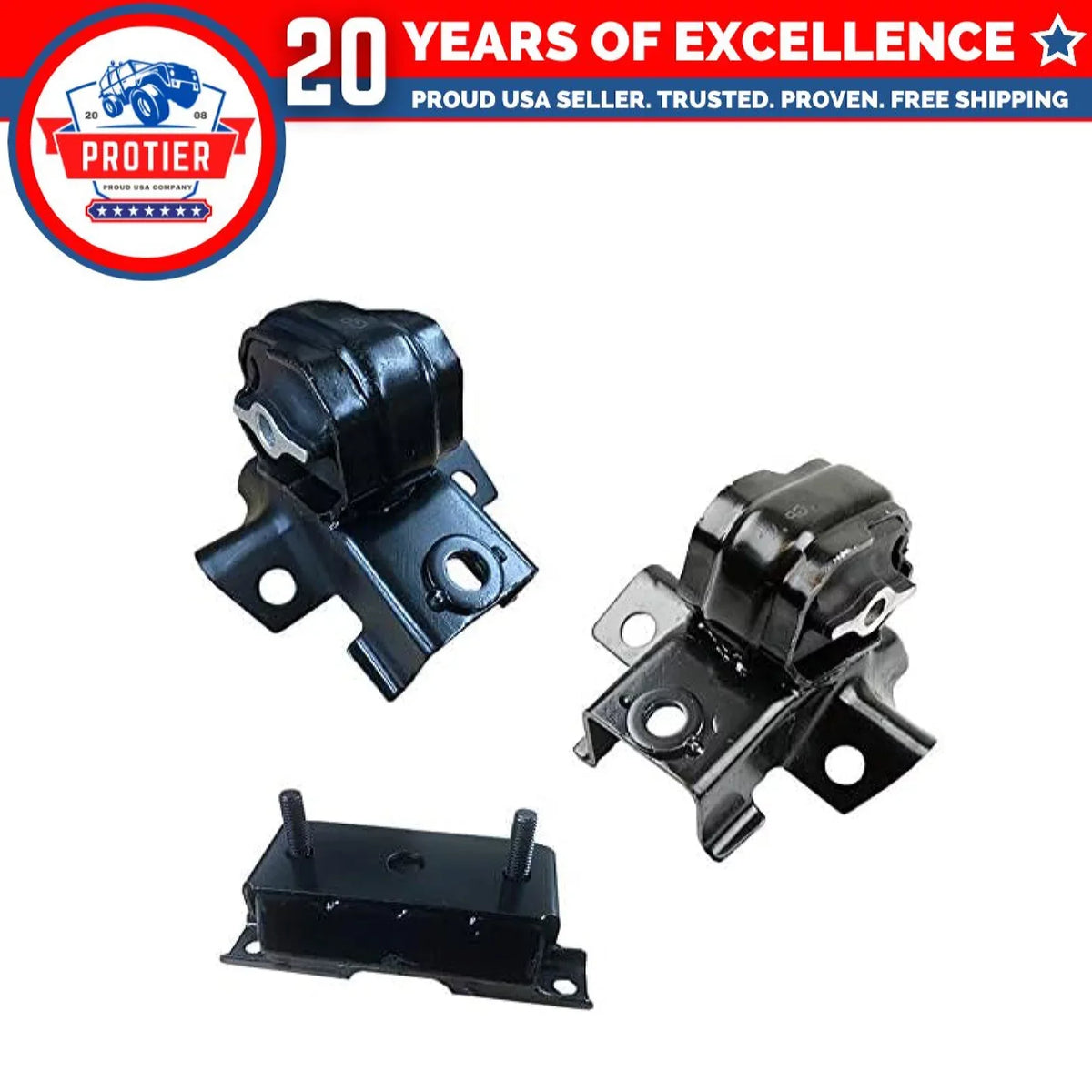 Chevrolet & Motor 5.3L Mount Trans 2009-2012 Canyon, Fits Set Colorado/GMC