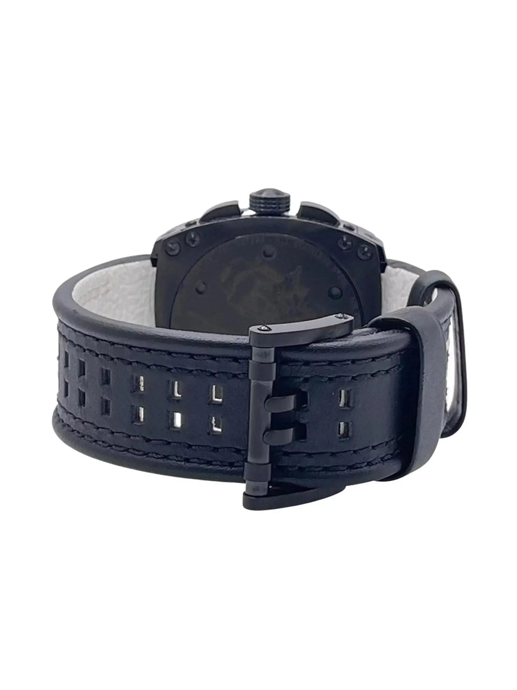 Watch Limited Kanaan Mens XL.1142 Tony Steel Luminox Quartz Edition Black Dial