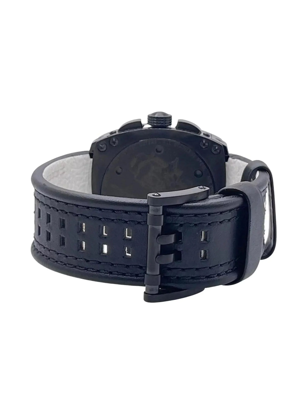Watch Limited Kanaan Mens XL.1142 Tony Steel Luminox Quartz Edition Black Dial
