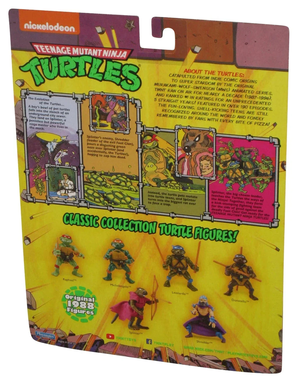 (Rotocast Retro Turtles Teenage Mutant Sewer Lair) Action Figure Raphael Ninja