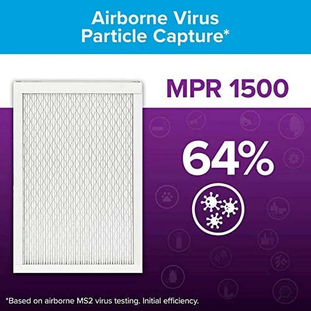 19.81 Ultra Filter, x Allergen, Air MPR Healthy Furnace dimensions 29.81 x Living Filtrete 6-Pack 0.78) 20x30x1, 1500, AC (exact