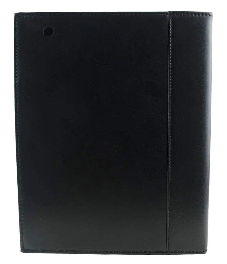 Case Tablet iPad, Lauren Leather Black) (For Polo Genuine Ralph Original