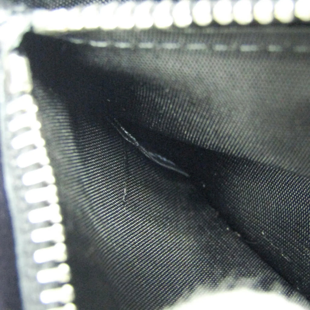 Men's 2M0836 Long Leather Prada (Good) (bi-fold) Black Pre-Owned Saffiano Wallet