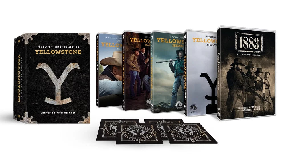( Collectible Dutton Collection Edition Coasters Legacy Dutton Limited DVD) Ranch Yellowstone-