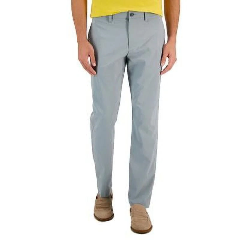 Grey 32 38 Solid Portfolio Pants Men's Slim-Fit Perry Monument in Tech Ellis x