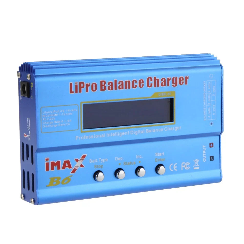 IMAX Battery for Discharger Pinnaco Lipo 80W Li-ion B6 Digital RC Fitting Balance NiMh RC