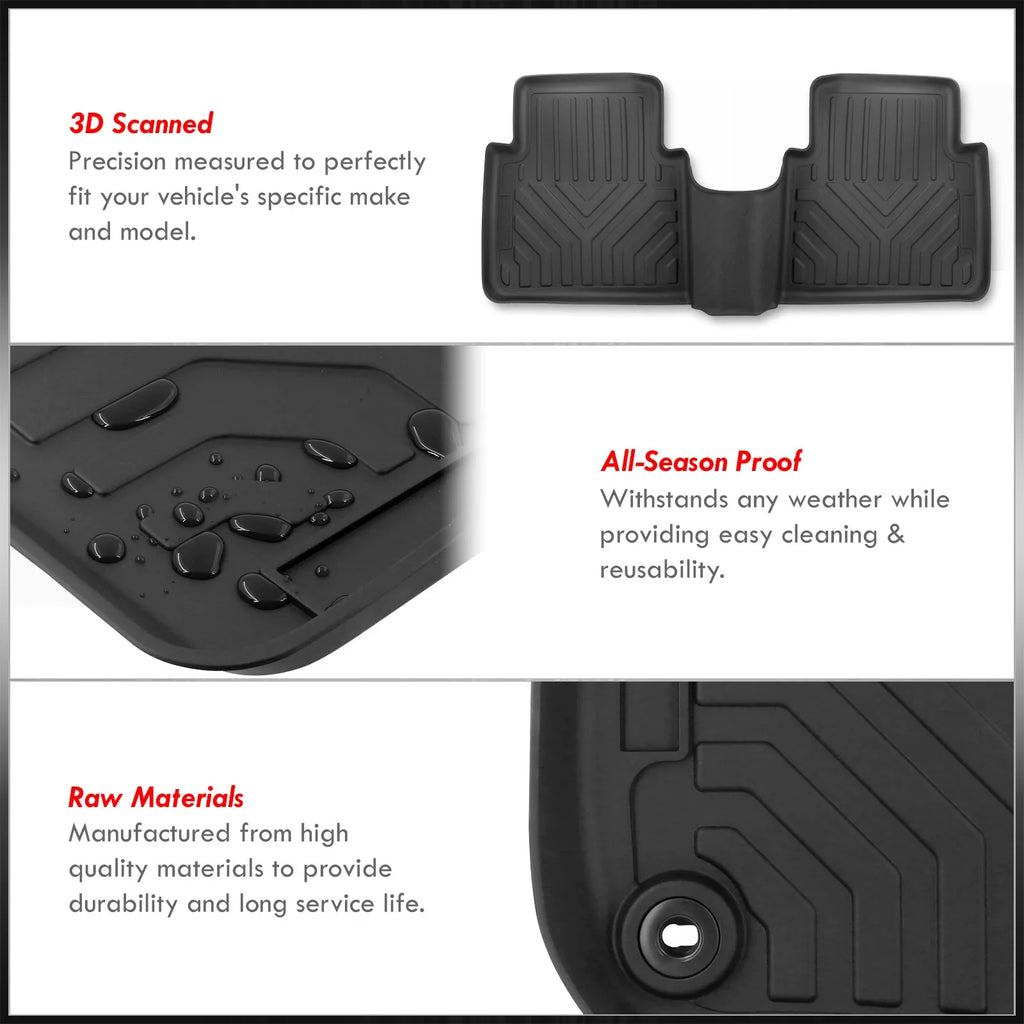 2018 17 Liner TPE Compatible/Replacement Rubber Proof 21 AJP CR-V Distributors 2022 20 2017 22 3-Piece climate CRV Season Front 2020 All Set Floor Guard For 19 18 Mats RW SUV Honda Rear 2019 RT 2021