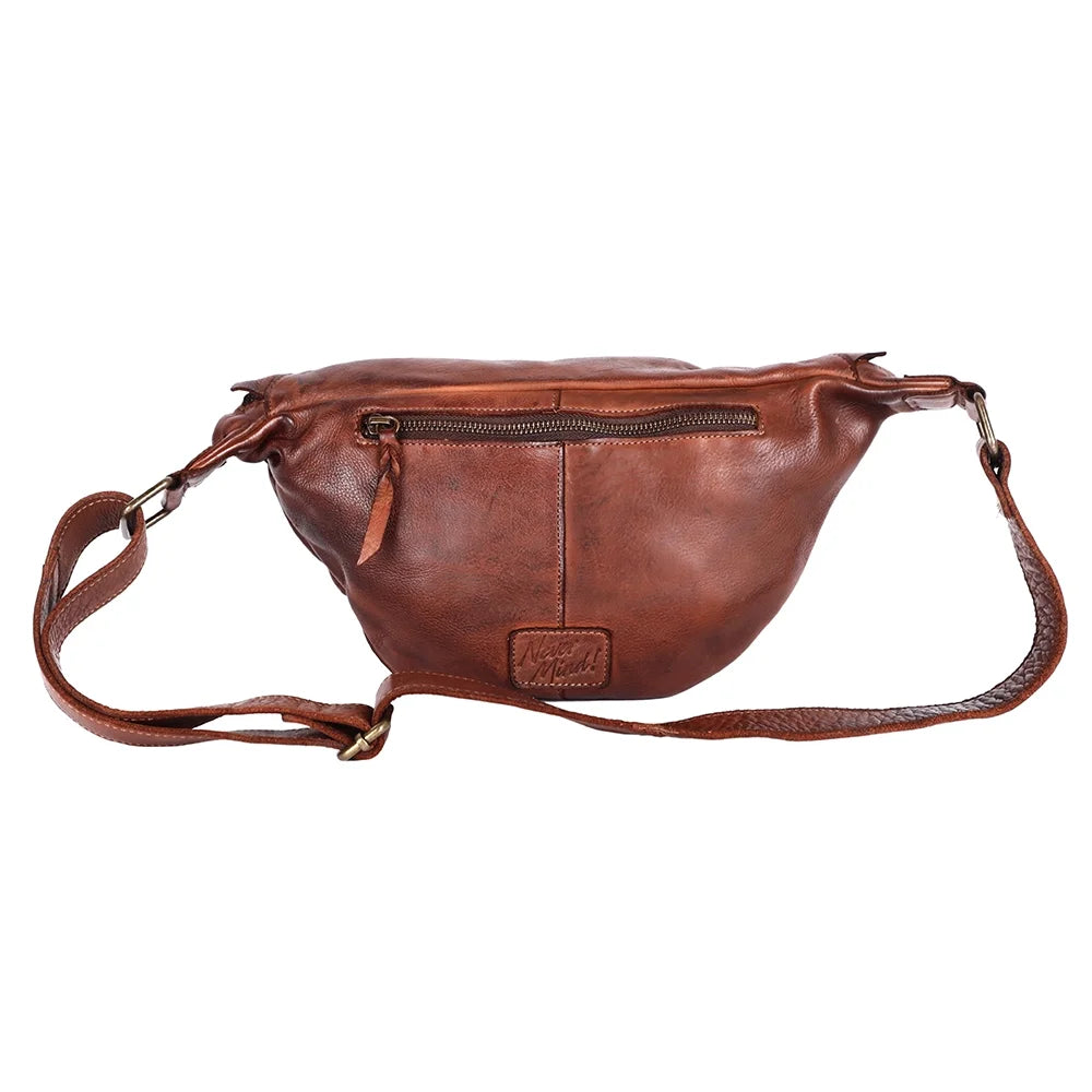Handbag Pack Genuine Cowhide Women Fanny Leather NM Bag Western Mind Purse Never Nmbgm150B Handmade Vintage