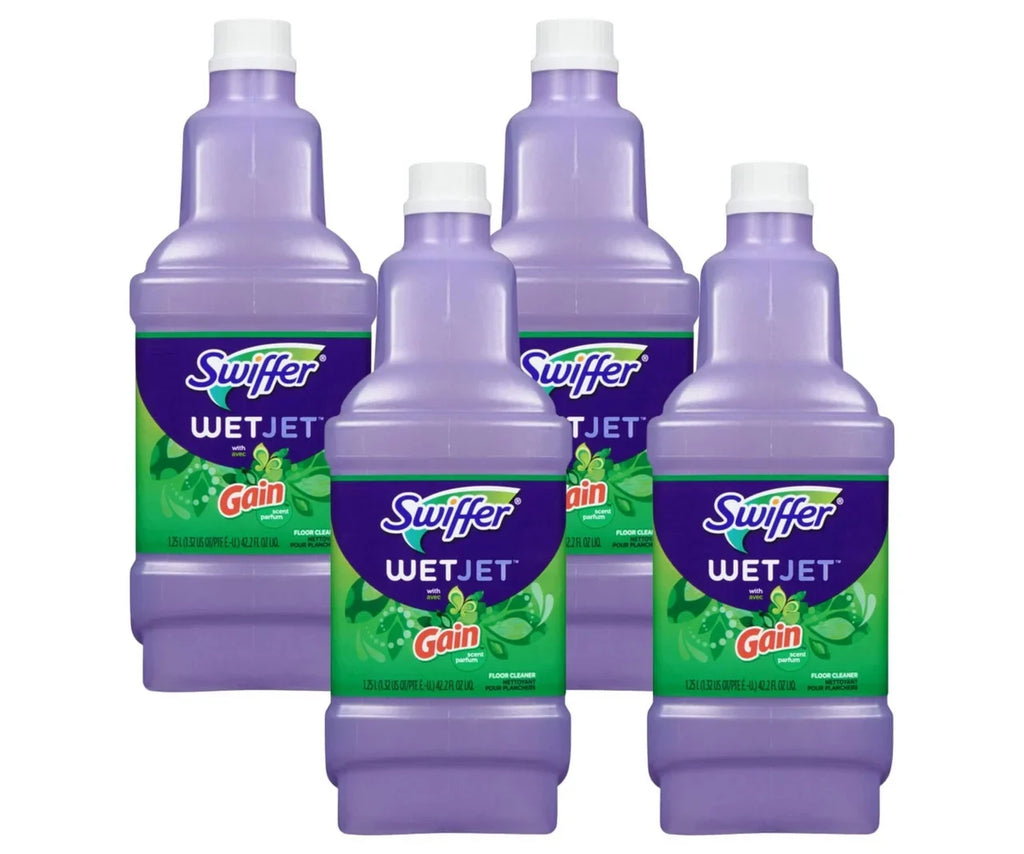Purpose WetJet Gain All Swiffer 1.25L(4/Case) - System, Cleaning