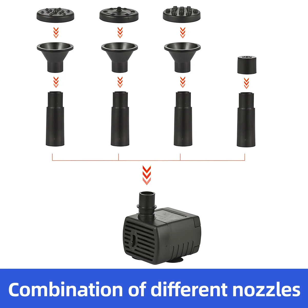 Solar Solar Arealer 9.84ft Powered 8 PumpHuiop Nozzles Pipe liquid Stakes Fountain,Stakes Pump Pond/pool/fish Solar liquid liquid Nozzles Powered And And Pond 160l/hRate Pond 9.84ft Powered