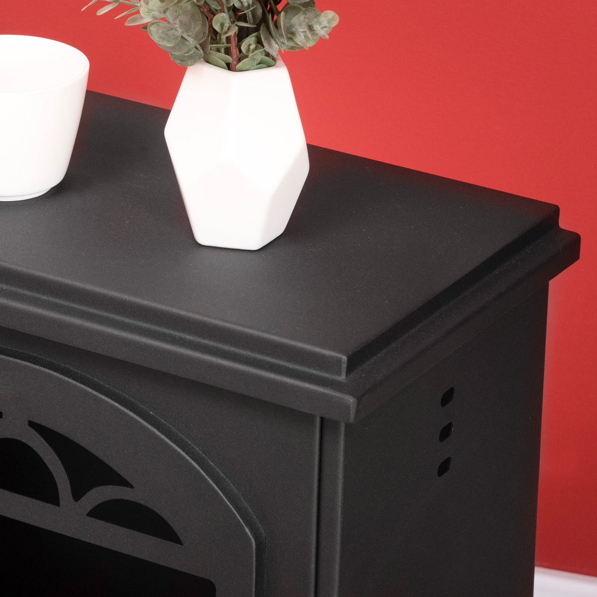 0.4 Sq. Stove Burns Gal Black Freestanding Heater to Max HOMCOM Hours, 3 up Ft., Fireplace, 470 9.75" Ethanol