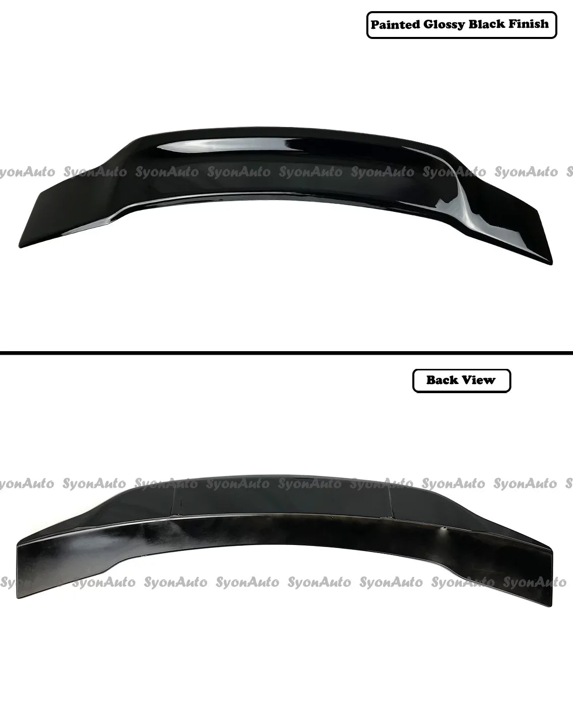2006-2011 RS design WING GLOSSY TRUNK HIGHKICK FITS SPOILER HONDA SEDAN CIVIC BLACK