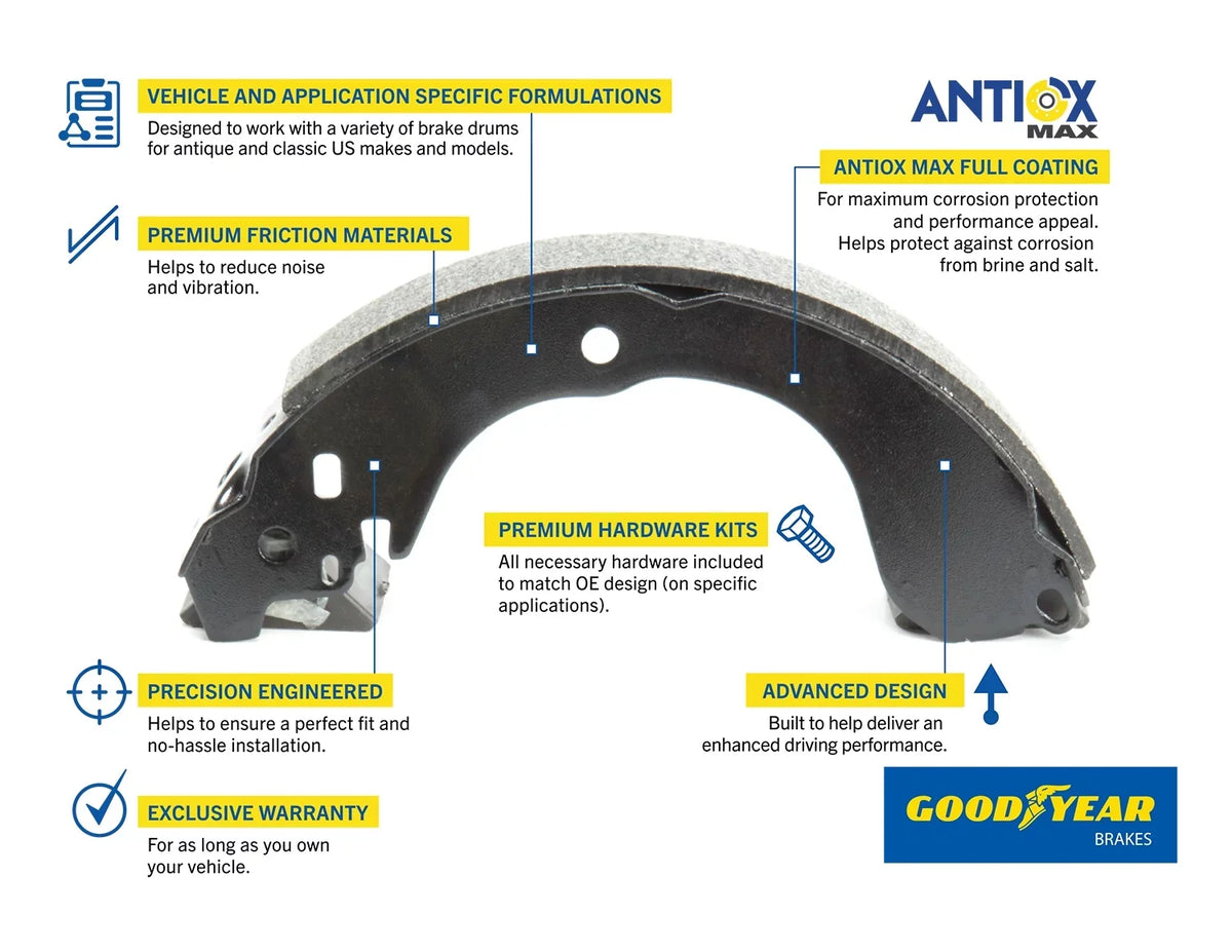 NP300 Brake & Frontier Urvan Nissan Premium Rear Shoe More for Xterra GYS631