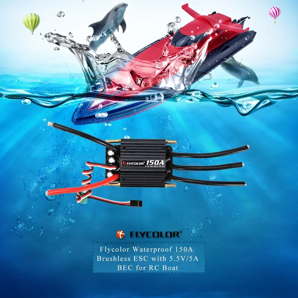 Electronic Pinnaco Boat Brushless BEC Controller for 5.5V/5A RC Speed ESC with