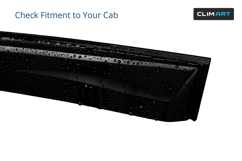 Deflector, SuperCrew, Accessories 2009-2014 for Regular 2 SuperCab, Deflectors, Vent Guards Vent pcs-209008 Durable Tape-on Visors F150 ART Cab, cars, CLIM Rain for Window Window Incredibly Truck