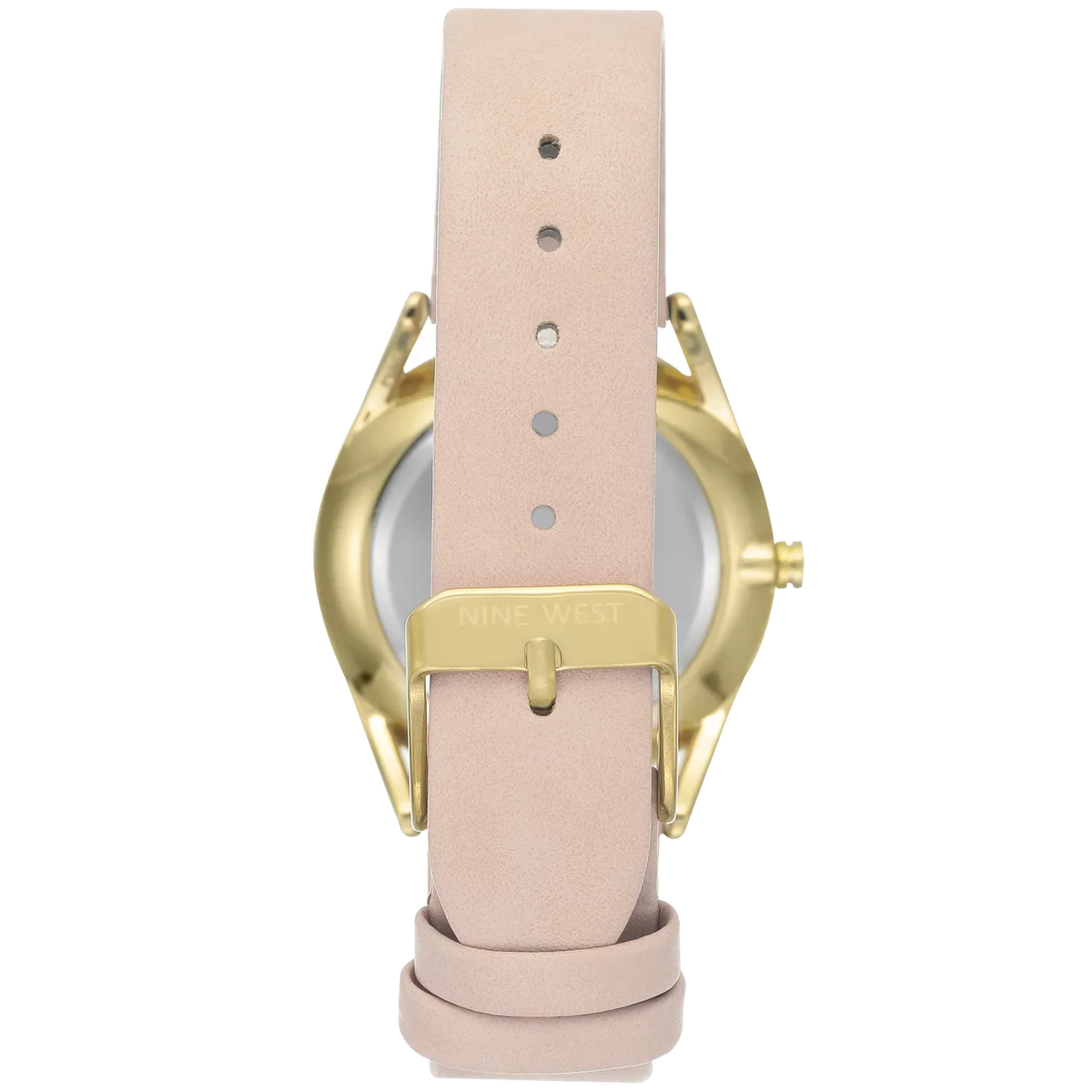 and West Pastel Women's Watch Strap Pink Gold-Tone NW/1994WTPK Nine