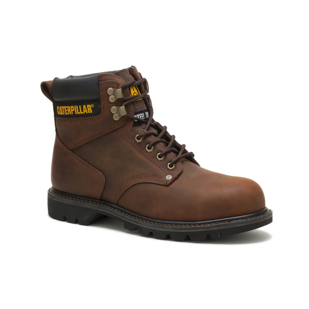 Boot Shift Steel Men Caterpillar Work Brown Dark Second Toe