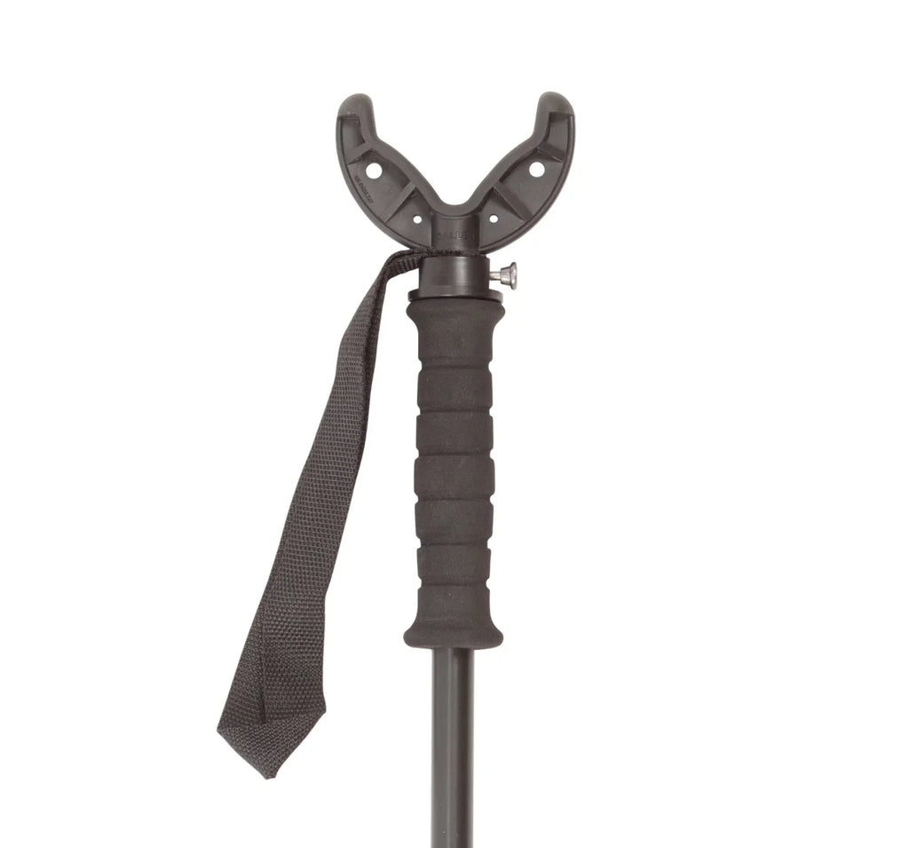 62" Hunting Tall, Monopod Black, to 1 Adjusts Backcountry Shooting Stick, 55" Company ct Allen Aluminum,