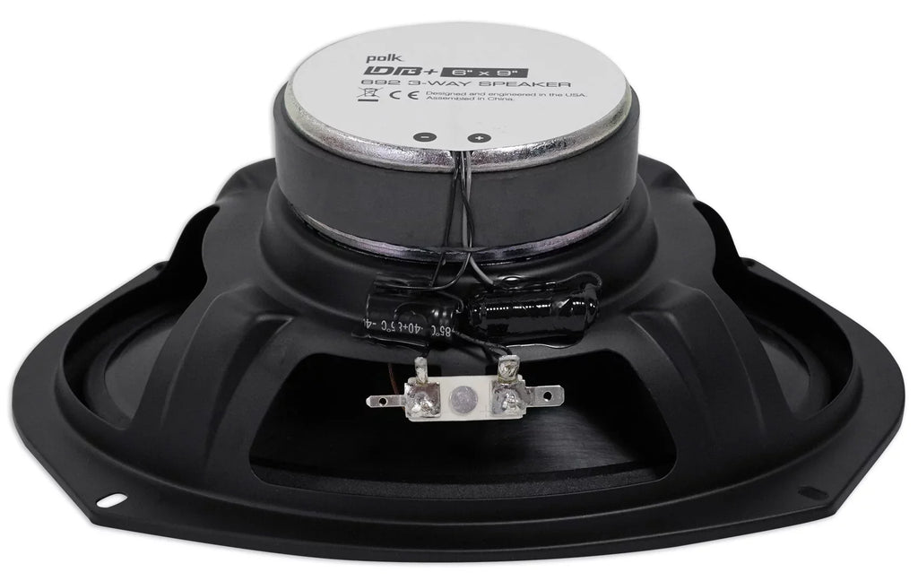 Speakers Car + Audio Polk Watt 6X9" DB692 (2) Rockmat ATV/Motorcycle/Boat 450
