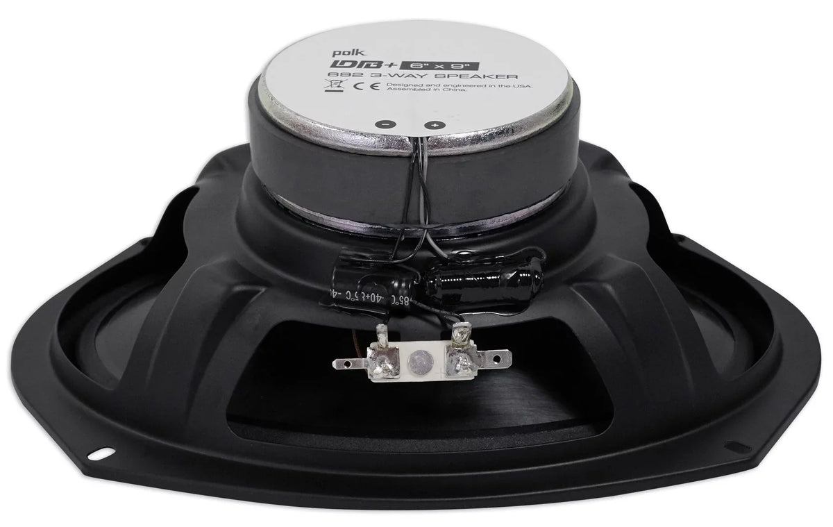 Speakers Car + Audio Polk Watt 6X9" DB692 (2) Rockmat ATV/Motorcycle/Boat 450