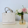 22 Coach Dempsey CO971 Chalk Tote IN
