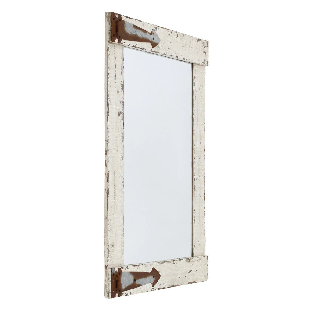 Farmhouse by 22" Wall 30" Aspire Serenad White x Mirror