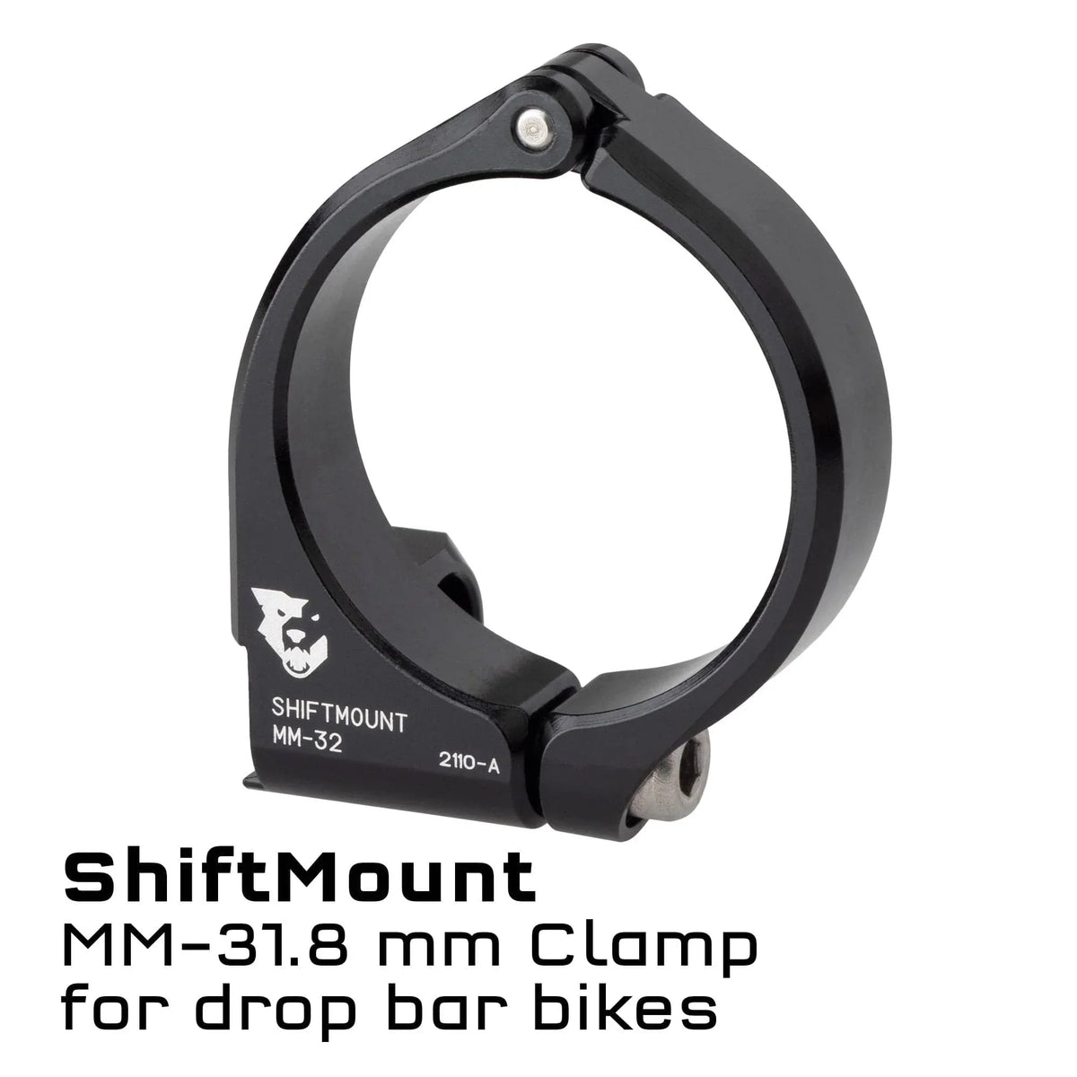 Clamp for ShiftMount - I-spec Tooth Shifters 22.2mm II Wolf