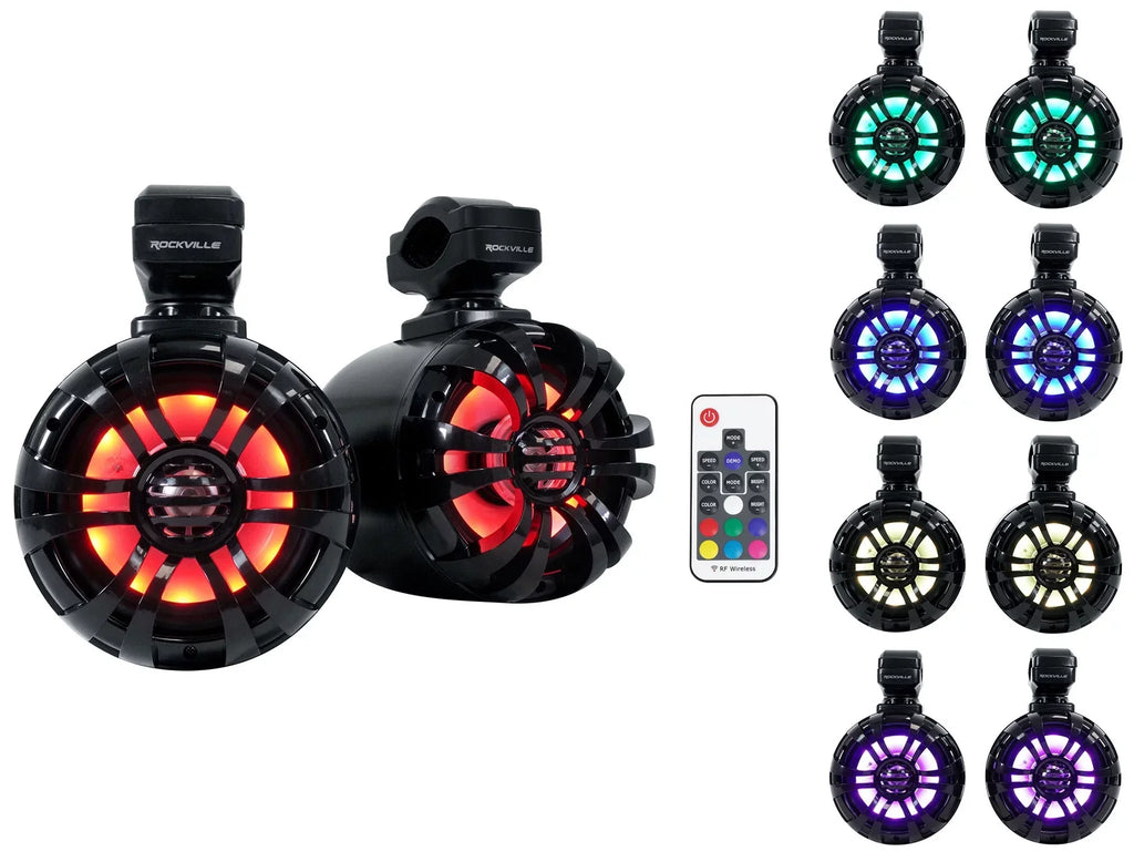XP900 Speakers+Amp RNGR65FE Pods+LED 2) Memphis Ranger For Tower Polaris 2013-17