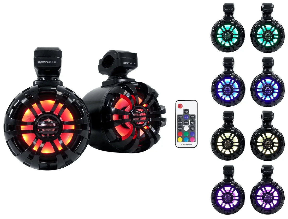 XP900 Speakers+Amp RNGR65FE Pods+LED 2) Memphis Ranger For Tower Polaris 2013-17