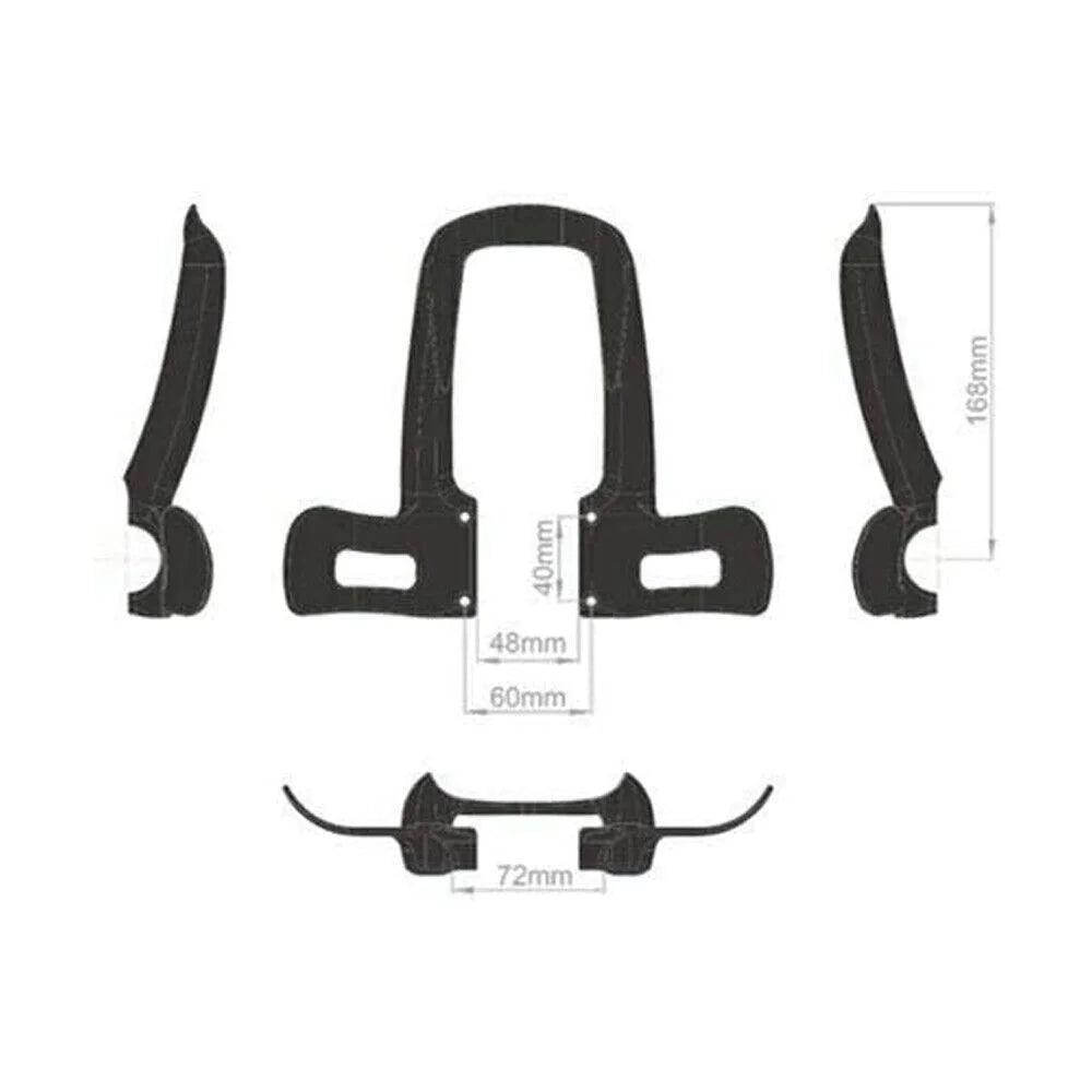 Clip-on Time Trial/Triathlon UD Deco TT Gray Impel Carbon Controltech #WH1852 Aerobar
